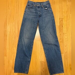 RE/DONE LOOSE LONG JEANS